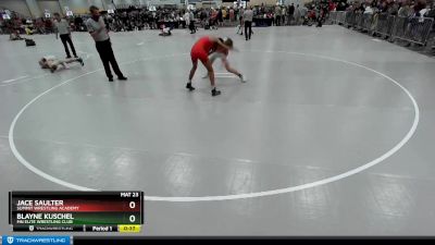 125 lbs Cons. Round 1 - Jace Saulter, Summit Wrestling Academy vs Blayne Kuschel, MN Elite Wrestling Club