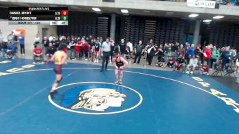 120 lbs Champ. Round 2 - Eric Hoselton, Unattached vs Daniel Myint, Unattached