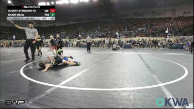 80 lbs Quarterfinal - Robert Stegeman Jr., Raw Wrestling Club vs Julien Mejia, Prodigy Elite Wrestling