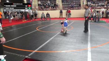 57_G lbs Round Of 32 - Isabel Obrien, Elk Lake vs Zoey Elias, Union City