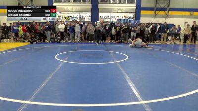 121 lbs R-64 - Rocco Lombardo, Malvern Prep vs Gionno Gardner, Canon-McMillan