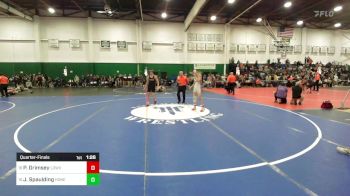 132 lbs Quarterfinal - Patrick Grimsey, Lowville vs Jazz Spaulding, Honeoye Falls-lima