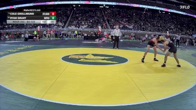 D4-120 lbs Cons. Round 2 - Ryan Grant, Capac vs Cole Grollimund, St Louis