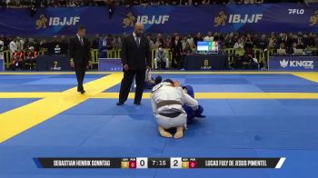 Lucas Fuly De Jesus Pimentel vs Sebastian Henrik Sonntag 2025 European Jiu-Jitsu IBJJF Championship