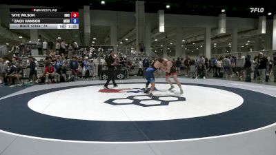 74 lbs Champ. Round 4 - Taye Wilson, Beaver Wrestling Club vs Zach Hanson, Minnesota