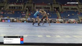 127 lbs Rnd Of 64 - Hedda Forare Berg, Texas vs Andrea Schlabach, Ohio