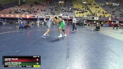 285 lbs 2nd Wrestleback (16 Team) - Lloyd Reynolds, Wisconsin-Parkside vs Jacob Telles, King