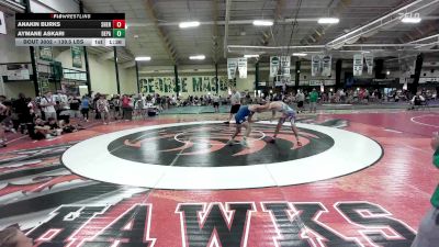 139.5 lbs Rr Rnd 1 - Anakin Burks, Shenandoah vs Aymane Askari, DePalma Wrestling Academy