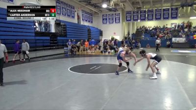 133 lbs Cons. Round 3 - Carter Anderson, Dubuque RTC vs Alex Needham, University Of Dubuque