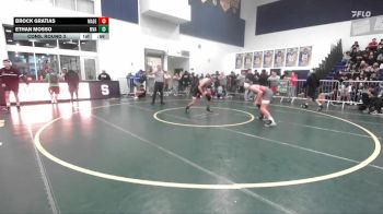 132 lbs Cons. Round 3 - Ethan Mosso, Murrieta Valley vs Brock Gratias, Mater Dei