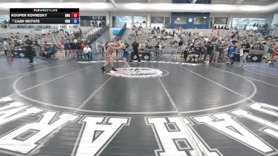 165 lbs Quarters - Kooper Kovnesky, Headwaters Wrestling Academy vs Cash Mcfate, Gold Rush Wrestling