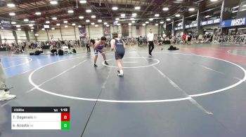 230 lbs Round Of 16 - Trey Dagenais, SC vs Kevin Acosta, GA