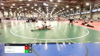 182 lbs Rr Rnd 1 - Malik Wilson, Black Hive Wrestling Club vs Caeleb Jarvis, Team Kentucky White