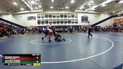 150 lbs Semifinal - Mannix Wasco, North Royalton vs Antonio Hobbs, Benedictine High School