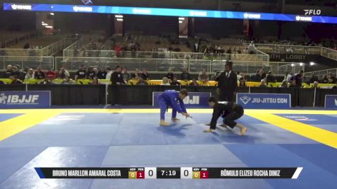 Rômulo Elizeu Rocha Diniz vs Bruno Marllon Amaral Costa 2025 Pan Jiu Jitsu IBJJF Championship