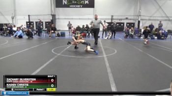 60 lbs Round 1 (4 Team) - Zachary Silverstein, North Jersey Wrestling vs Kaiden Christie, Team Germantown