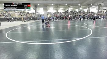 40 lbs Cons. Round 1 - Raiden Bradley, Straw Plains Hornets vs Indigo Dawkins, Lawrence Co Wrestling Club