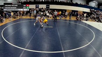149 lbs 5th Place Match - Michael Willams, Misericordia vs Dalton Monger, Messiah