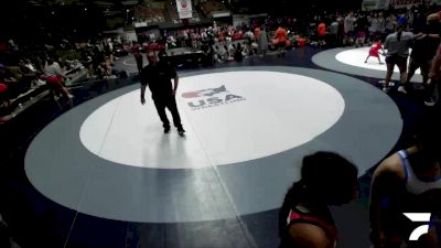 105 lbs Luna Cueva, NAWA - North Area Wrestling Association vs Maya Rodriquez, SJWA - San Joaquin Wrestling Association
