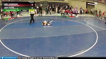 39 lbs Quarterfinal - Lyam McKee, Uintah Jr. High Wrestling vs Grey Anderson, Champions Wrestling Club