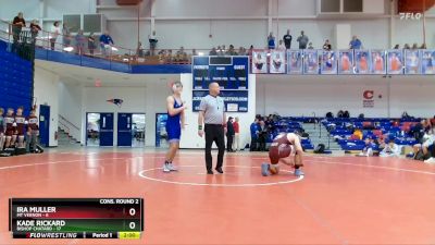 175 lbs Semis & Wb (16 Team) - Kade Rickard, Bishop Chatard vs Ira Muller, Mt Vernon