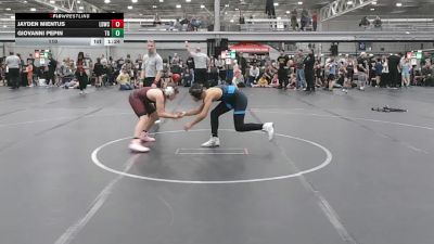 110 lbs Round 3 (3 Team) - Giovanni Pepin, Team Germantown vs Jayden Mientus, Lions Den WC