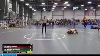 76 lbs Round 3 - Dylan Nieuwenhuis, Team Michigan vs Dylan Bateman, PA Silver