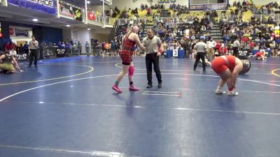 235 lbs Quarterfinal - Isabella Spotti, Fort Cherry vs Zoey Murphy, Southmoreland