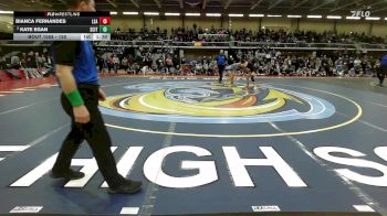 120 lbs 2nd Place - Bianca Fernandes, La Salle Academy vs Kate Egan, Scituate