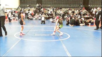 70 lbs Rr Rnd 3 - Aviana Beaulieu, NewWhale Teel - Girls vs Mia Carmela Barro, MGW Black Widows - Girls