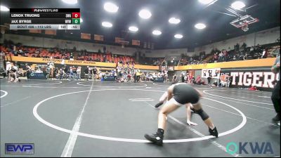 112 lbs Consolation - Lenox Truong, Shelton Wrestling Academy vs Jax Byrge, Weatherford Youth Wrestling