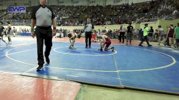 108 lbs Consi Of 32 #1 - Wyatt Baker, Tuttle vs Trace Calkins, Pawhuska