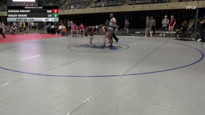 175 lbs Quarterfinal - Daegan Bishop, Randallstown vs Kailey Evans, Lehighton