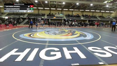 126 lbs Round Of 32 - Shyheim Russell, North Providence vs Aidan Mantooth, Barrington