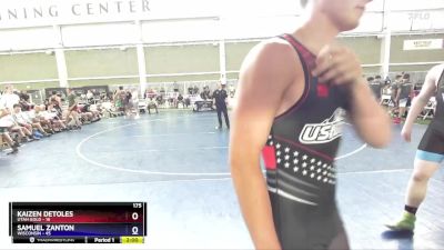 175 lbs Round 3 (8 Team) - Calvin Harding, Utah Gold vs Landen Grow, Wisconsin