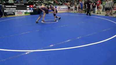 165 lbs Champ. Rd Of 16 - Boden White, Immortal Athletics Wrestling Club vs Jack Brown, Moen Wrestling Academy