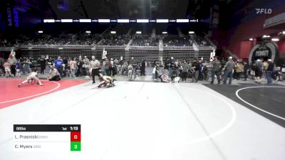 86 lbs Final - Liam Prasnicki, Dakota Boyz WC vs Cade Myers, Green River Grapplers