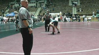 6A 144 lbs Quarterfinal - Hayden Cook, Gulf Shores vs Carter Blumenthal, Northridge High School