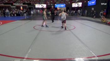 113 lbs Cons. Round 2 - Landon Baker, Stillwater Gladiators vs Duane (Buddy) Cole, Glasgow Wrestling Club