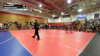 107 lbs Consi Of 4 - Mia Demmons, Campbell vs Aubrianna Stuart, Plymouth