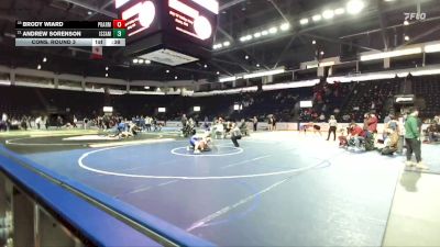 157 lbs Cons. Round 3 - Brody Wiard, Prairie vs Andrew Sorenson, Issaquah