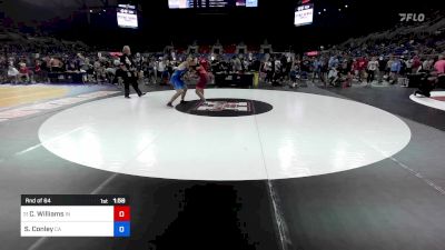 215 lbs Rnd Of 64 - Camden Williams, IN vs Stryker Conley, CA