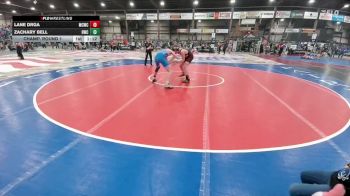 180 lbs Champ. Round 1 - Zachary Bell, Heights Wrestling Club vs Lane Drga, Miles City Wrestling Club