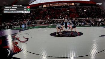 G 100 lbs Champ. Round 1 - Maritza Medina, Caldwell vs Elsie Nebeker, Twin Falls