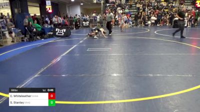 96 lbs Round Of 32 - Case Whiteleather, SHWA vs Silas Stanley, Dragons WC