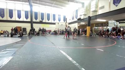 145lbs Quarterfinal - Taydem Bylin, Enumclaw (Girls) vs Michelle Walker, Naches Valley (Girls)