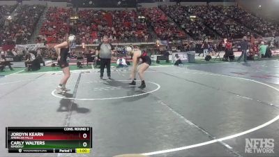 G 152 lbs Cons. Round 3 - Jordyn Kearn, American Falls vs Carly Walters, Kimberly