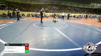 49 lbs Semifinal - Chandler Robinson, Best Trained vs Myles Pendleton, NORTH DESOTO WRESTLING ACADEMY