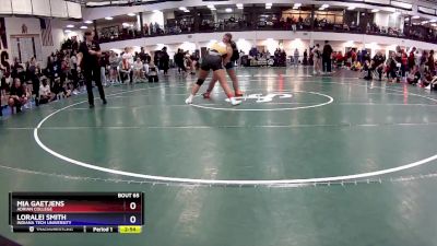 180A Champ. Round 1 - Mia Gaetjens, Adrian College vs Loralei Smith, Indiana Tech University