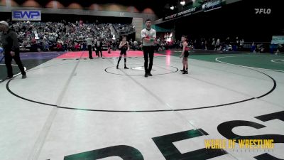 67 lbs Round Of 16 - Julian Lawrence, Red Wave Wrestling vs Brody Cunningham, SoCal Hammers